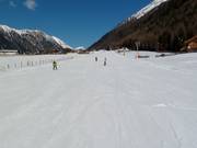 Campo scuola a Valles presso lo skilift a piattello Tasa