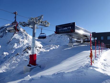Tiroler Oberland (regione): Migliori impianti di risalita – Impianti di risalita Ischgl/Samnaun - Silvretta Arena