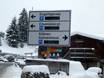 Oberland Bernese: Accesso nei comprensori sciistici e parcheggio – Accesso, parcheggi Adelboden/Lenk - Chuenisbärgli/Silleren/Hahnenmoos/Metsch