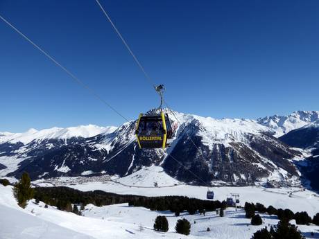 Alpi della Val Müstair : Migliori impianti di risalita – Impianti di risalita Belpiano (Schöneben)/Malga San Valentino (Haideralm)