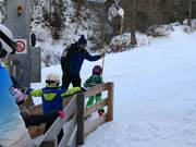 Aiuto in fase di salita skilift Zeppich