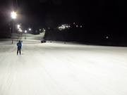 Sciare in notturna