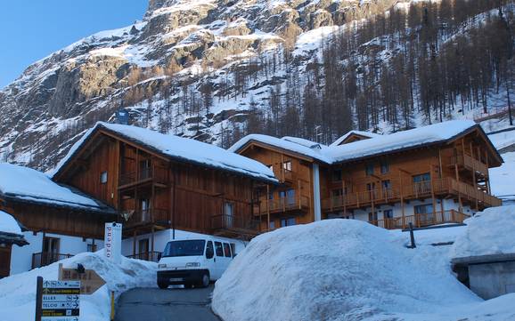 Monte Rosa: Offerta di alloggi dei comprensori sciistici – Offerta di alloggi Alagna Valsesia/Gressoney-La-Trinité/Champoluc/Frachey (Monterosa Ski)