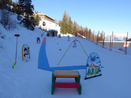 Area riservata ai bambini della scuola di sci Olympic