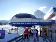Monte Pana-Mont de Sëura - 4pers.| Seggiovia ad alta velocità (ad agganciamento automatico) con cupole di protezione