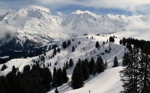 Comprensorio sciistico più grande nell' Evasion Mont-Blanc – comprensorio sciistico Megève/Saint-Gervais