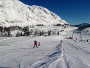 Pista facile presso lo skilift Tauplitzsee