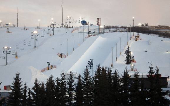 Snowparks Regione di Calgary – Snowpark Canada Olympic Park - Calgary