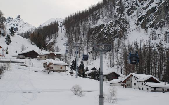 Vercelli: Migliori impianti di risalita – Impianti di risalita Alagna Valsesia/Gressoney-La-Trinité/Champoluc/Frachey (Monterosa Ski)