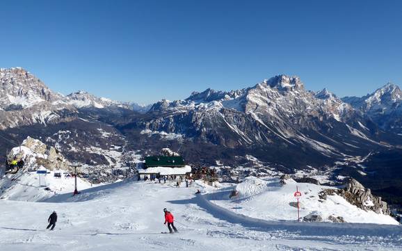 Maggior dislivello a Cortina d’Ampezzo – comprensorio sciistico Cortina d'Ampezzo