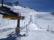 Grialetsch - Skilift con T-bar/ancora