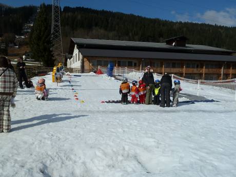 Kinderland (Area per bambini) della scuola di sci Snowlife