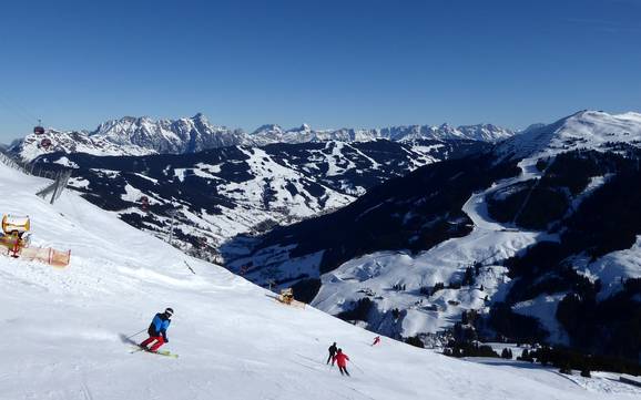 Comprensorio sciistico più alto nella Regione Turistica Kitzbüheler Alpen – comprensorio sciistico Saalbach Hinterglemm Leogang Fieberbrunn (Skicircus)