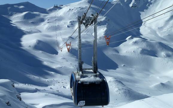 Sciare nelle Alpi del Plessur