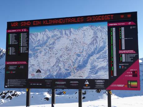 Tiroler Oberland (regione): Orientamento nei comprensori sciistici – Orientamento Ischgl/Samnaun - Silvretta Arena