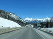 Alberta's Rockies: Accesso nei comprensori sciistici e parcheggio – Accesso, parcheggi Mt. Norquay - Banff