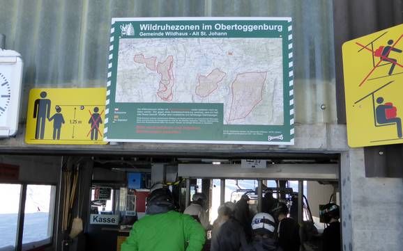 Toggenburg: Rispetto ambiente dei comprensori sciistici – Ecologia Wildhaus - Gamserrugg (Toggenburg)