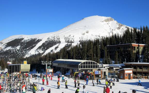 Comprensorio sciistico più alto nelle Montagne Rocciose Canadesi (Canadian Rockies) – comprensorio sciistico Banff Sunshine