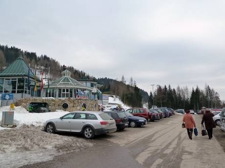 Wiener Alpen: Accesso nei comprensori sciistici e parcheggio – Accesso, parcheggi Zauberberg Semmering