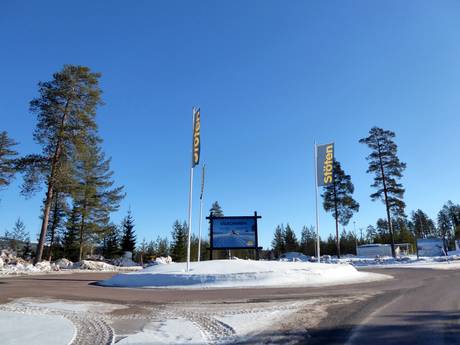 Svezia Centrale: Accesso nei comprensori sciistici e parcheggio – Accesso, parcheggi Stöten