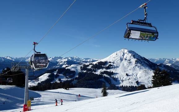 Comprensorio sciistico più grande nella Regione Turistica Kitzbüheler Alpen – comprensorio sciistico SkiWelt Wilder Kaiser-Brixental