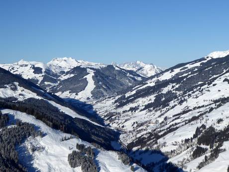 Alpi Austriache: Dimensione dei comprensori sciistici – Dimensione Saalbach Hinterglemm Leogang Fieberbrunn (Skicircus)
