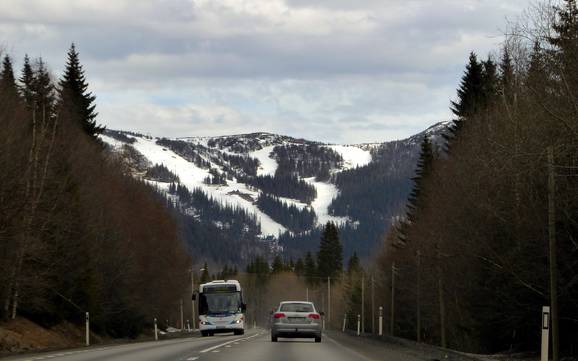 Åre: Accesso nei comprensori sciistici e parcheggio – Accesso, parcheggi Åre