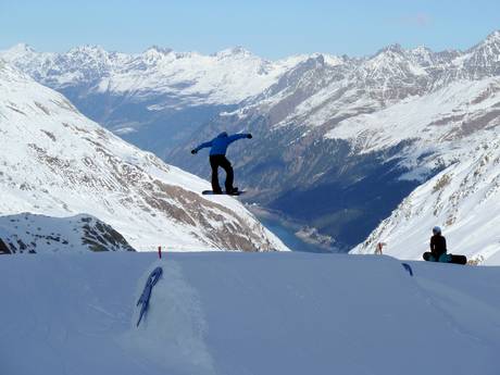 Snowparks Tiroler Oberland – Snowpark Kaunertaler Gletscher (Ghiacciaio del Kaunertal)