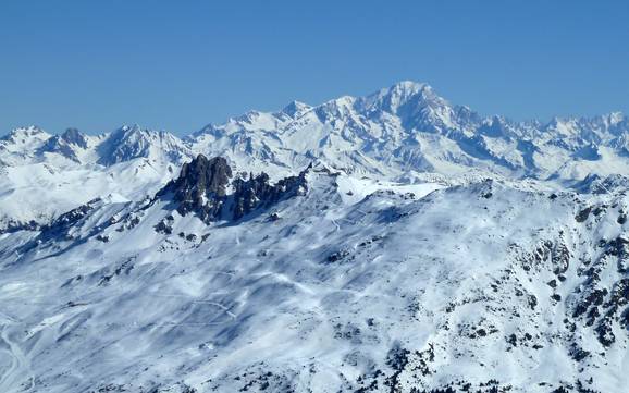 Comprensorio sciistico più grande nelle Alpi – comprensorio sciistico Les 3 Vallées - Val Thorens/Les Menuires/Méribel/Courchevel