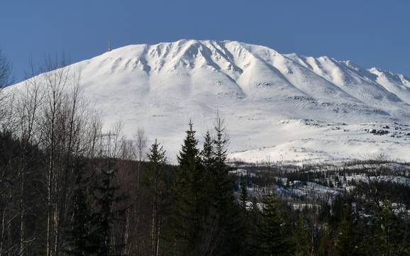 Maggior dislivello nei Monti Scandinavi – comprensorio sciistico Gaustablikk - Rjukan