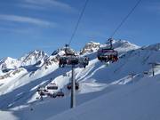 Palinkopfbahn - 6pers.| Seggiovia ad alta velocità (ad agganc. autom.) con cupola di prot. e riscald. sedile