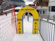 Accesso bambini alla seggiovia Gampenbahn (St. Anton)