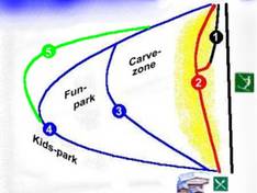 Mappa delle piste Zweibrücken