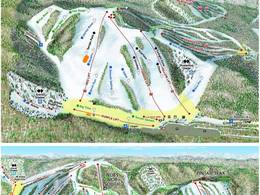 Mappa delle piste Nub's Nob Ski Area