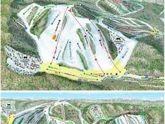 Mappa delle piste Nub's Nob Ski Area