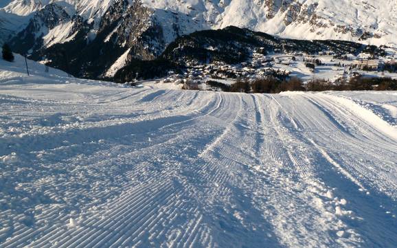 Preparazione delle piste Val Bregaglia – Preparazione delle piste Aela - Maloja