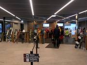 Area casse curata presso la funivia Zugspitze