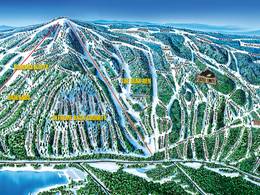 Mappa delle piste Mt. Bohemia