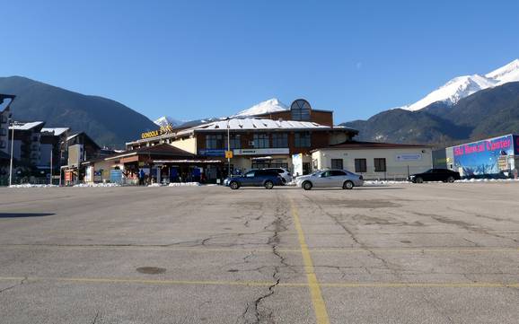 Pirin: Accesso nei comprensori sciistici e parcheggio – Accesso, parcheggi Bansko