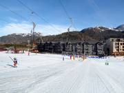 Area di esercitazione davanti alla Skistar Lodge