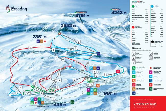 Shahdag (Şahdağ) Shahdag (Şahdağ)