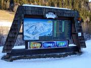 Mappa delle piste con informazioni operative aggiornate presso la Klösterlebahn