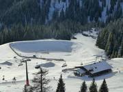 Lago di accumulo presso l'Absolut Park