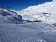 Vista sull’area sciistica Silvapark Galtür