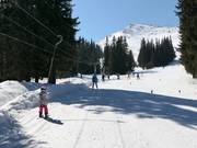 Sciovia Training vicino ad Aleko