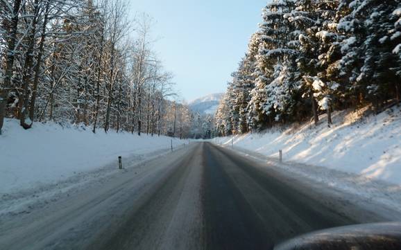 Brandnertal: Accesso nei comprensori sciistici e parcheggio – Accesso, parcheggi Brandnertal - Brand/Bürserberg