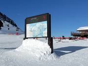 Mappa delle piste a Méribel