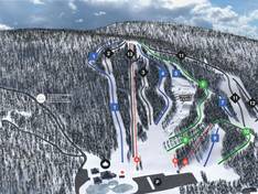 Mappa delle piste Sugarloaf Park