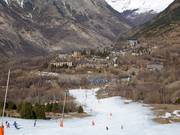 Vista sulle sistemazioni a Cerler 1500