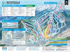 Mappa delle piste Waterville Valley
